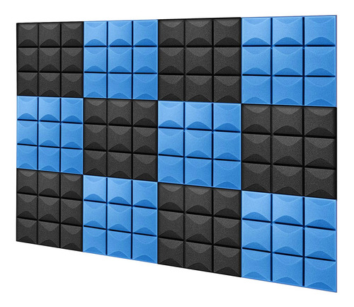 12 Unidades De Painéis Acústicos, Painel De Absorção De Som