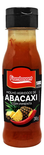 Molho De Pimenta Com Abacaxi 245 G Agridoce Flamboyant