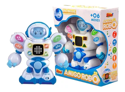 Aprendendo a brincar  Amigo Robô - ZP00048 - Zoop Toys