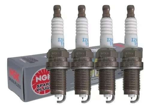 Jogo Velas Honda New Civic 1.8 16v 2007 2008 2009 2010 Ngk