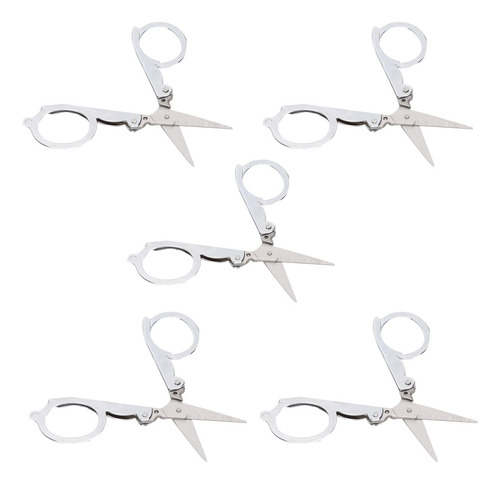 Lh Paper: 5 Scissors; Mini Folding Cutting Tool