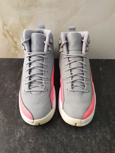 Grey and pink 12s release date hotsell