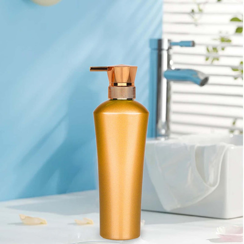 Dispensador De Loción, Botella, Jabón De Hexágono De Oro