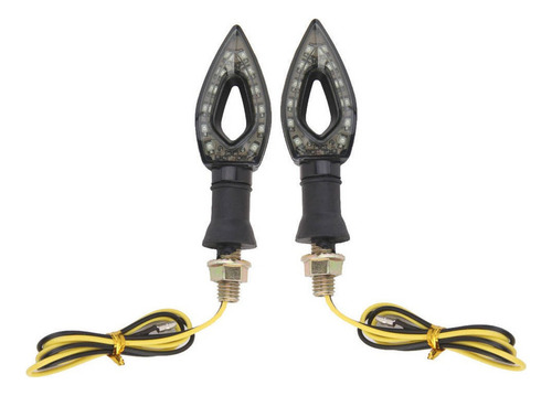 Triángulo Ámbar 12 Led Intermitente Delantero/trasero