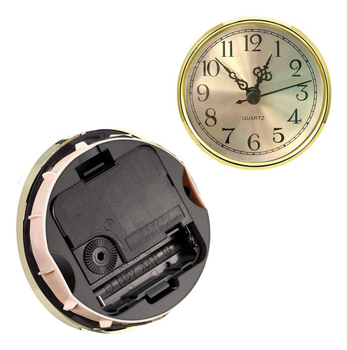 Plata - Mecanismo De Reloj De Cuarzo De 90 Mm New Craft
