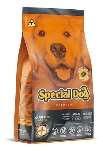 Ração Seca Special Dog Premium Cão Adulto Sabor Carne Plus 15kg