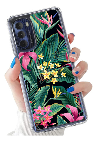 Funda Cbus Wireless Tropical Flower Para Motorola Moto G 5g