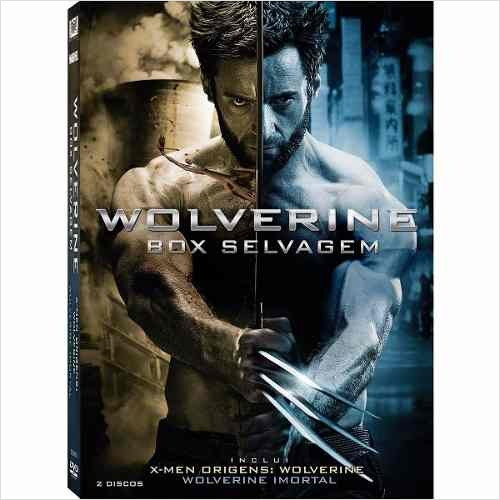 Dvds X-men Wolverine - Box Selvagem (2 Dvds Originais) #