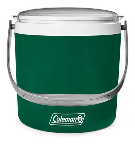 Conservadora Hielera Coleman 9qt Tapa Acrilico 12 Lata Verde