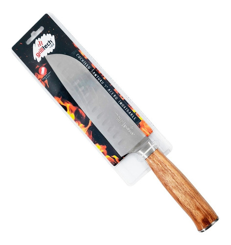 Cuchillo Santoku Blister