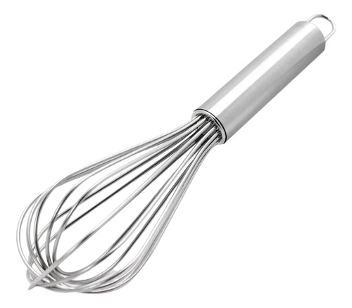 Batidor Huevo Globo 25cm 10 Pulgadas Reposteria Acero Inox