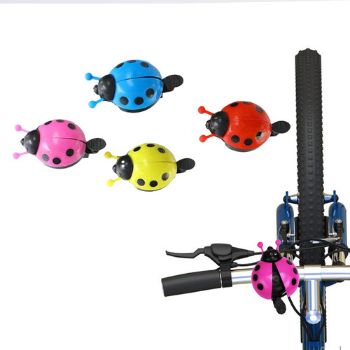 4x Mariquita Bicicleta Bell Pulgar Bell Manillar Al Aire