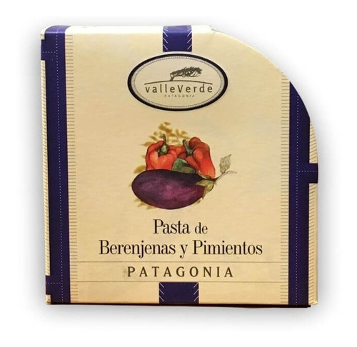 Pasta De Berenjenas Y Pimientos 90 Gr - Valle Verde