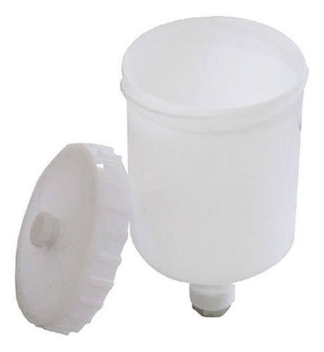Copo Caneca Plástica 600ml Com Tampa Steula P/ Pistola Bc 75