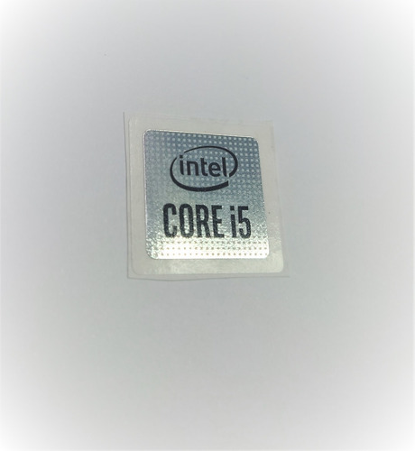 Sticker Etiqueta Original  Intel Corei5 Decima Generacion