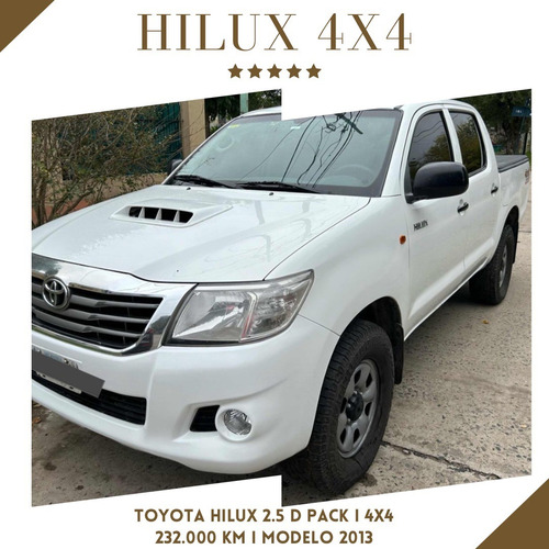 Toyota Hilux 2.5 Cd Dx Pack I 120cv 4x4