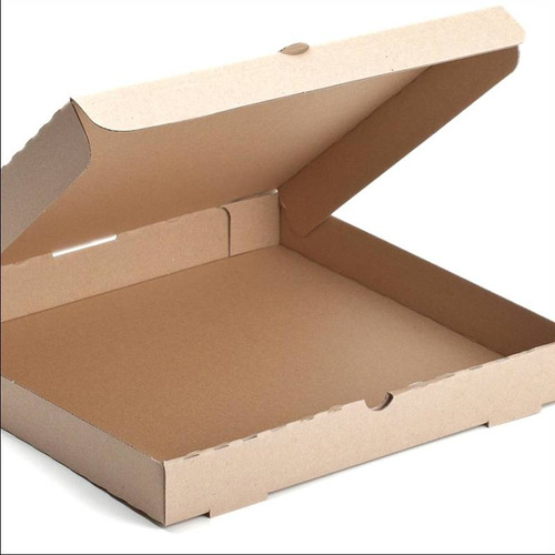 Caja Para Pizza Kraft 50 Pzas 35x35x4.0 Y  50 De 30x30x4