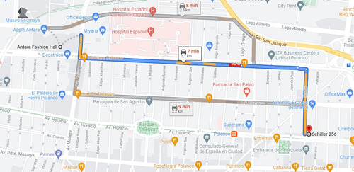 Imagen 13 de 13 de Departamento En Calle Schiller, Colonia Polanco Avbr