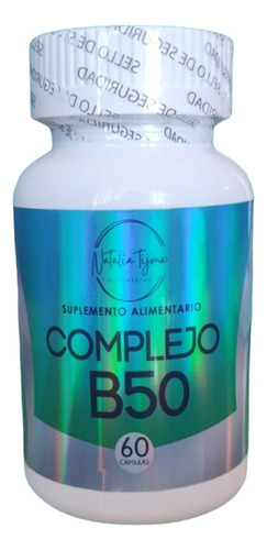 Complejo B50 50mg De Cada Vitamina B1,b2,b3,b5,b6,b7,b9,b12 