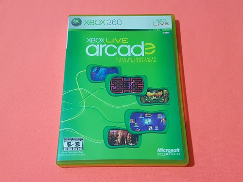 Xbox Live Arcade Xbox 360 Pac Man , Bom Bom Rocket , Uno Etc (Usado)