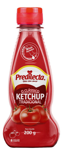 Ketchup Tradicional Bisnaga 200g Predilecta
