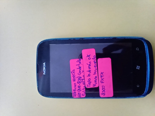 Nokia Lumia 610 Rm835 Con Detalle