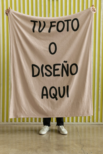 Cobija Frazada Manta Suave Yo Soy La Loca De Los Perros Mandar Diseño Por Mensaje Personalizada 110x160cm