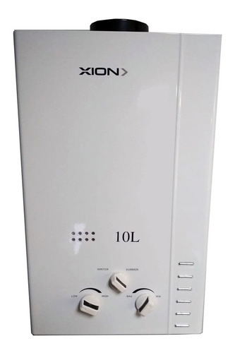 Calentador A Gas Instantáneo Xion 10 Lts Xi-wh10l Ehogar