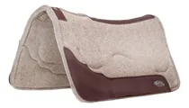 Comprar Weaver Leather - Almohadilla Para Sillín De Mezcla De Lana De Gel Que Absorbe Los Golpes, Mezcla De Lana, Forro De Fieltro, Bronceado, 31 X 32