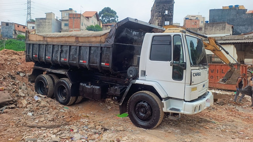 Ford Cargo 26-32 Ano 2008 Tracado Caçamba Com Leque 10 Mts N