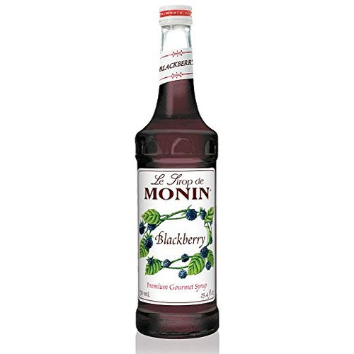 Monin - Blackberry Jarabe, Suave Y Suculento, Ideal Para Cóc