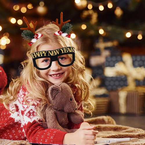 6 Monturas Para 2025, Gafas Con Purpurina Para Fiestas De Gr