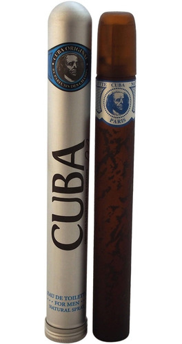 Edt 1.17 Onzas Cuba Blue Por Cuba Para Hombre En Spray