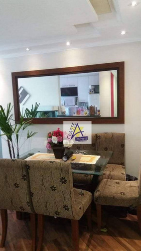 Imagem 2 de 12 de Apartamento Com 2 Dormitórios Para Alugar, 48 M² Por R$ 1.500,00/mês - Parque São Vicente - Mauá/sp - Ap0742