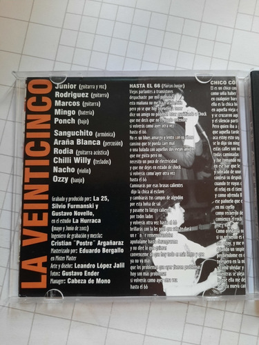 La 25 - Así Es El Rock And Roll. Cd - Primera Ed.