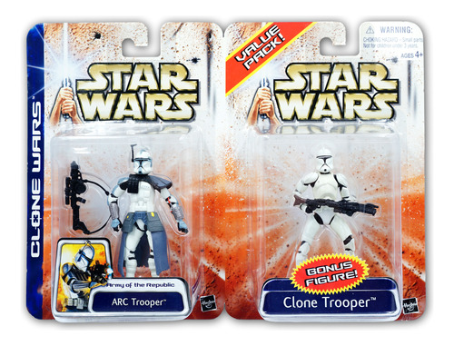 Star Wars Clone Wars Arc Trooper & Clone Trooper Pack