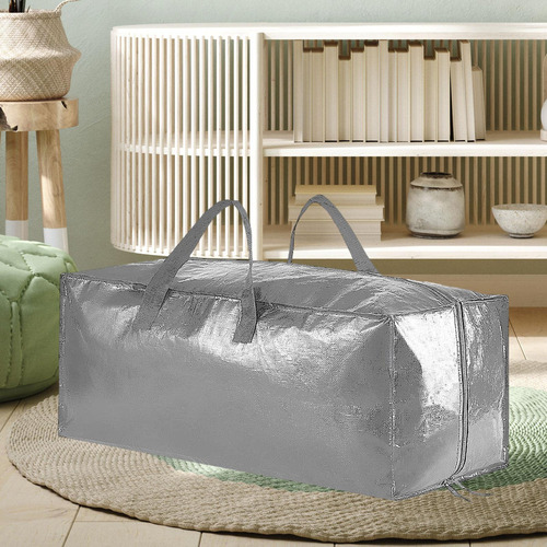 D Bolsa De Mudanza Resistente For Suministros De Plata