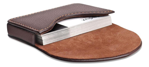Case De Tarjetas De Tarjetas De Presentación De Cuero Ocadux