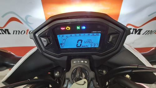 Imagem 8 de 9 de Honda Cb 500f 2014 Branca (escapamento Original)