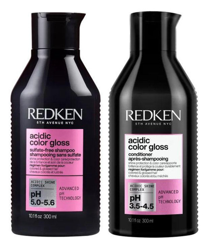 Kit Redken Acidic Color Gloss Shampoo E Condicionador