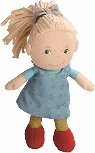 Haba Soft Doll Mirle 8  - Primera Muñeca Bebé Con Cola De Ca