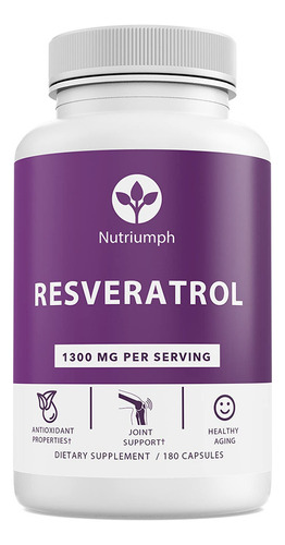 Nutriumph Resveratrol 1300 Mg Cápsulas De Trans-resveratrol