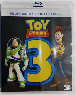 Toy Story 3 Tres Disney Pelicula Pixar Blu-ray 3d