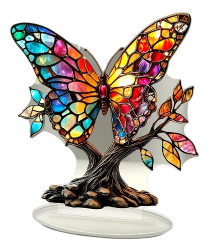 Adorno De Árbol De Mariposas, Adorno De Escritorio, Centro