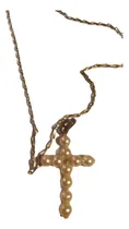 Comprar Cruz Perlas Y Otras Plata + Cadena Veneciana 42 Kendra Joyas