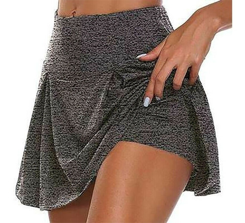 Calda Pantalón Deportiva De Fitness Corto Tenis Mujer