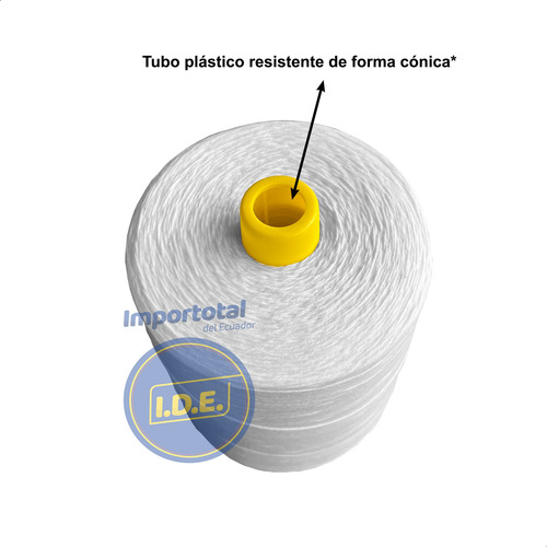 Bobina De Hilo Para Cosedora De Sacos 1 Kg / 2,2 Lb