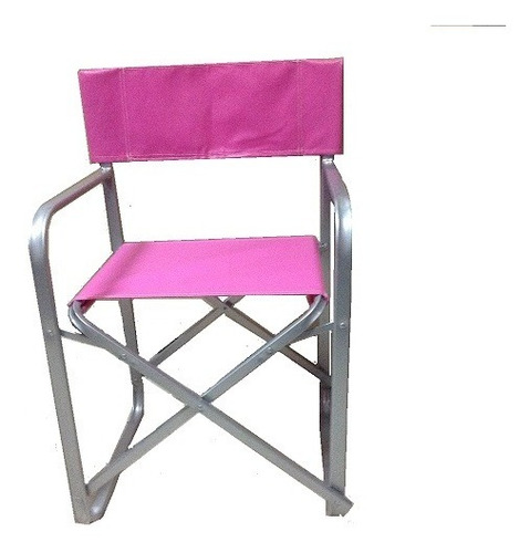 Sillon Director Caño Oval Color Aluminio X Unidad