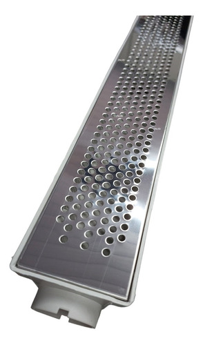 Ralo Linear 6x50 Sifonado Anti Inseto Com Grelha Inox