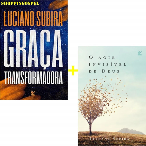 Kit Graça Transformadora + O Agir Invisível De Deus